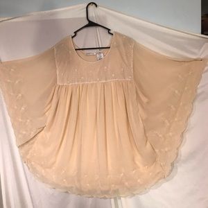 Chelsea Studio Lace Butterfly Sleeve Tunic